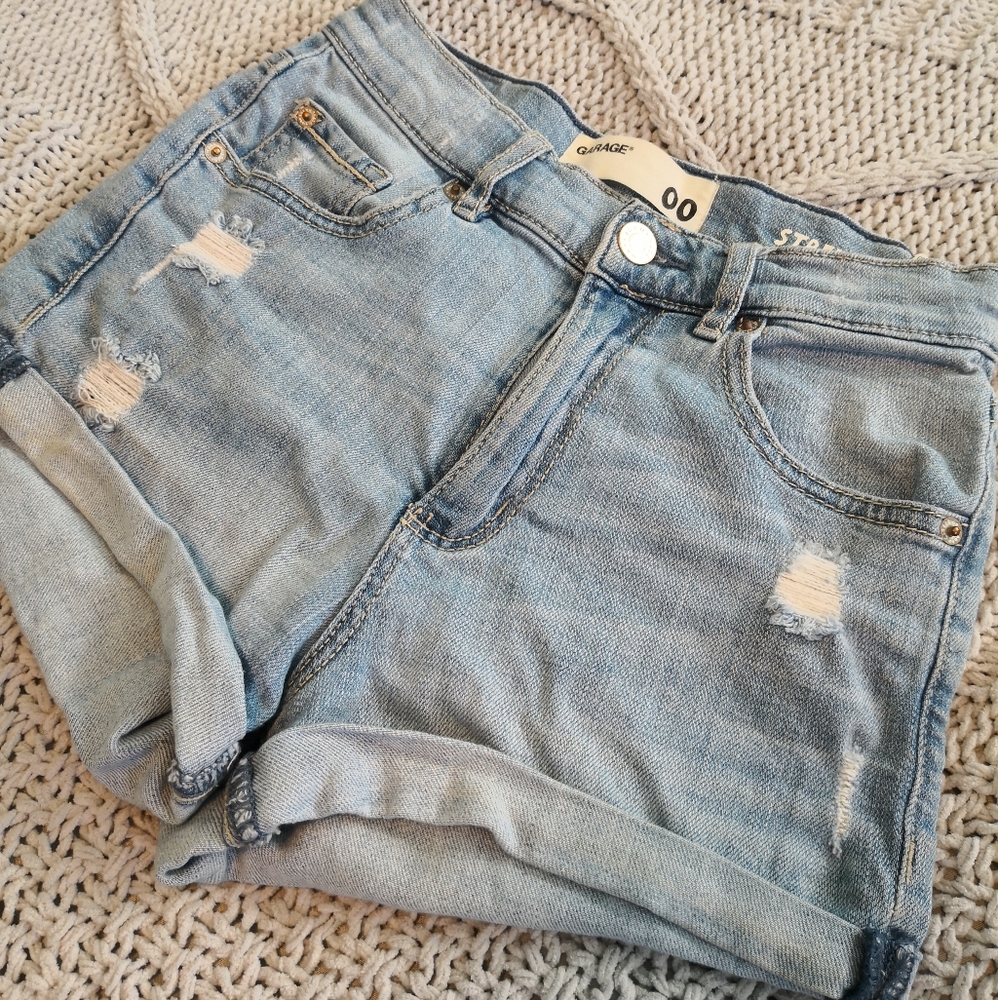 Garage Denim Shorts